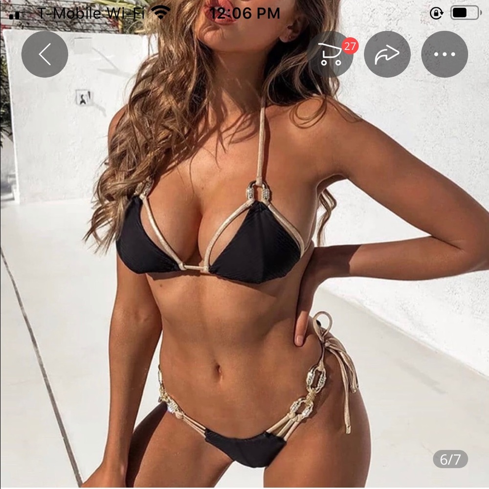 Sexy Jewel Bling Bikini -Perfect for Summer! S,M,L